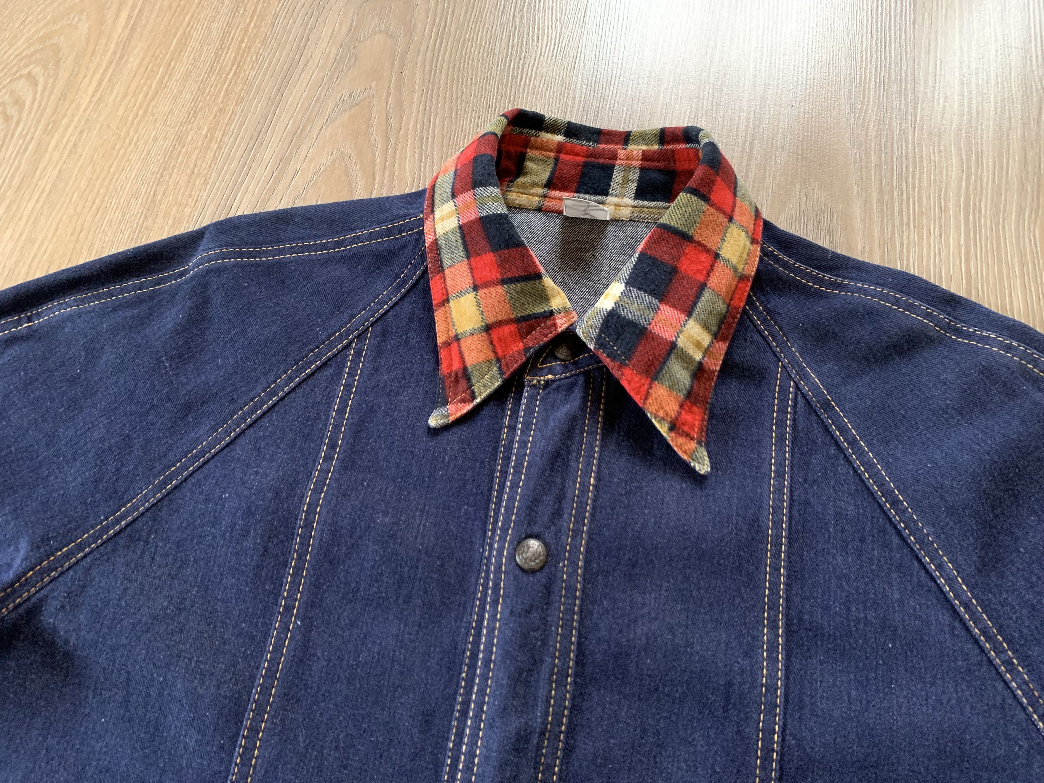 Vintage Vintage Retro Denim Jacket Size US M / EU 48-50 / 2 - 4 Thumbnail
