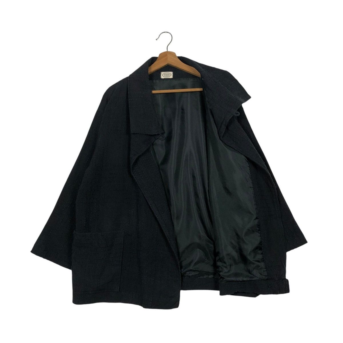 Japanese Brand 🔥RICH BLACK DUCK CANVAS CHORE WORK JACKET POOH ISSEY MIYAKE Size US M / EU 48-50 / 2 - 13 Thumbnail