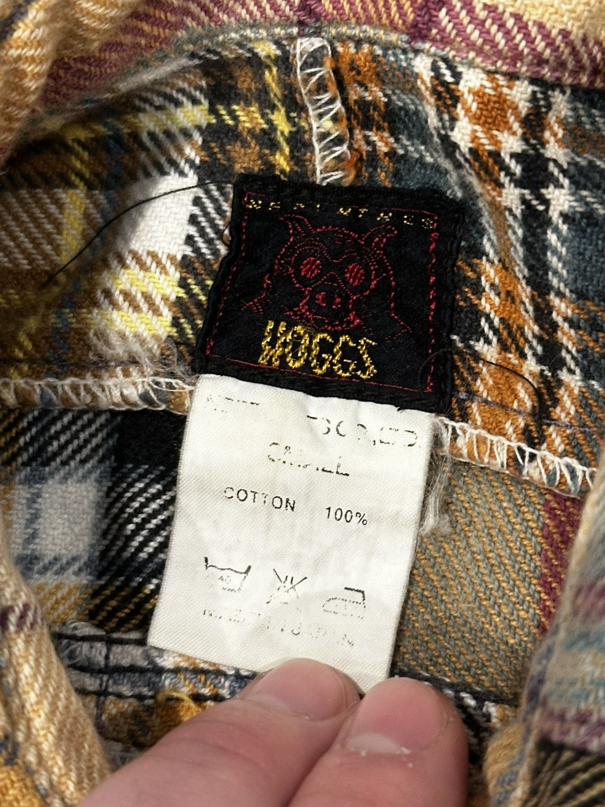 Nepenthes Nepenthes By Hoggs Patchwork Cut and Sew Flannel Needles Size US S / EU 44-46 / 1 - 5 Thumbnail