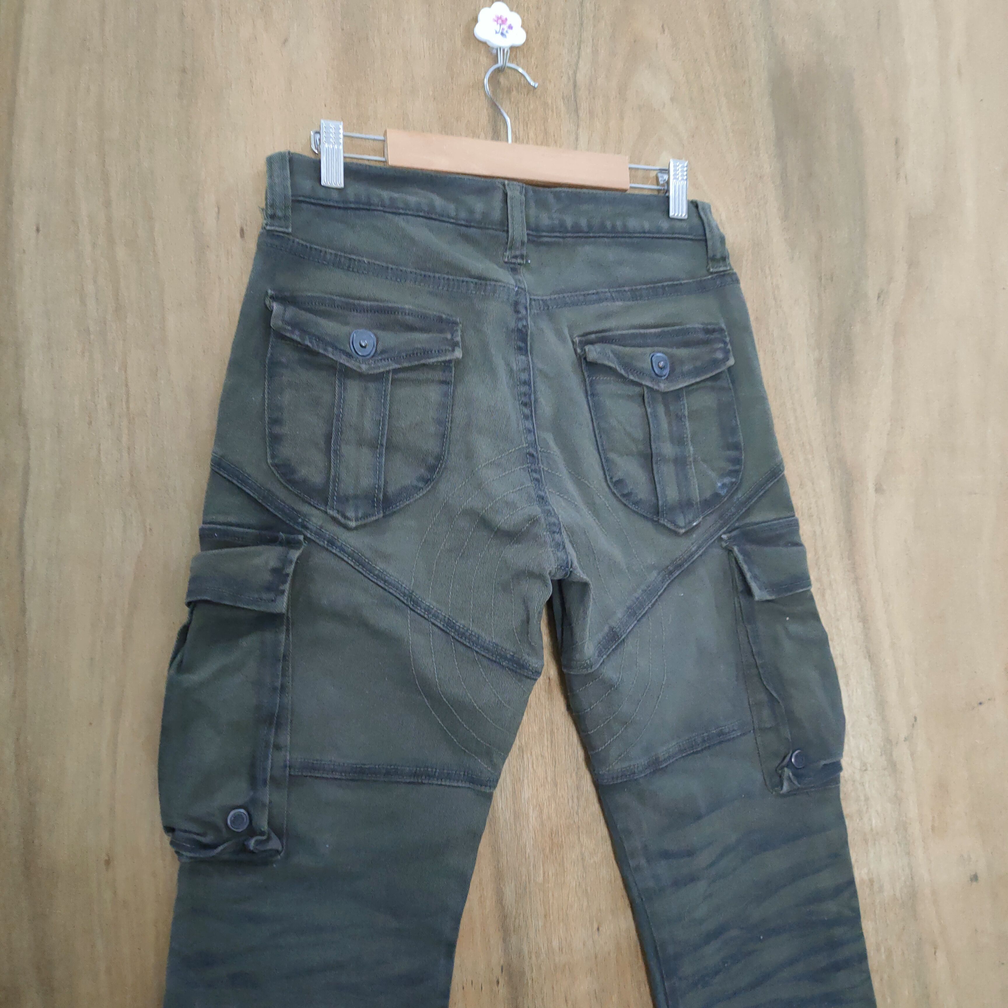 Japanese Brand VINTAGE CAVARI A TIGER ART CARGO PANTS Size US 30 / EU 46 - 12 Thumbnail
