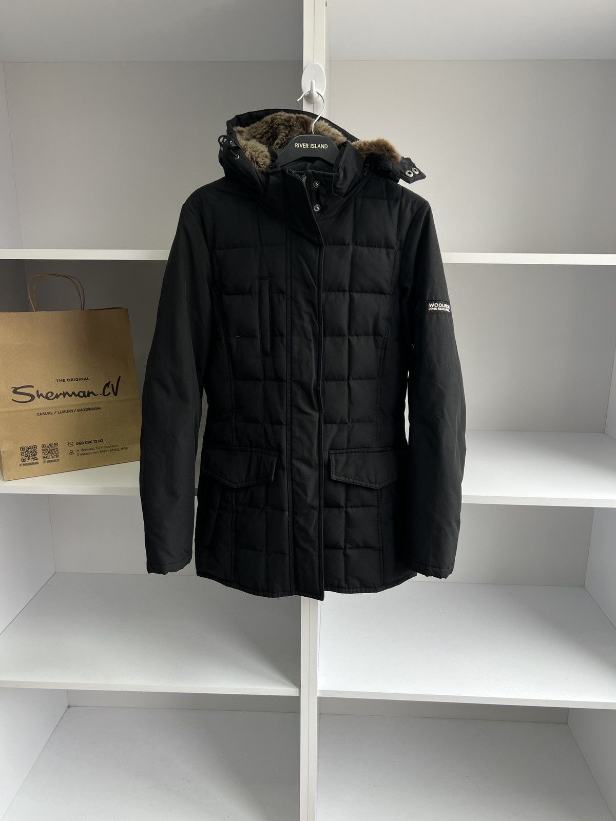 Vintage × Woolrich Woolen Mills Vintage Woolrich Women’s Puffer Down Jacket Size M / US 6-8 / IT 42-44 - 1 Thumbnail