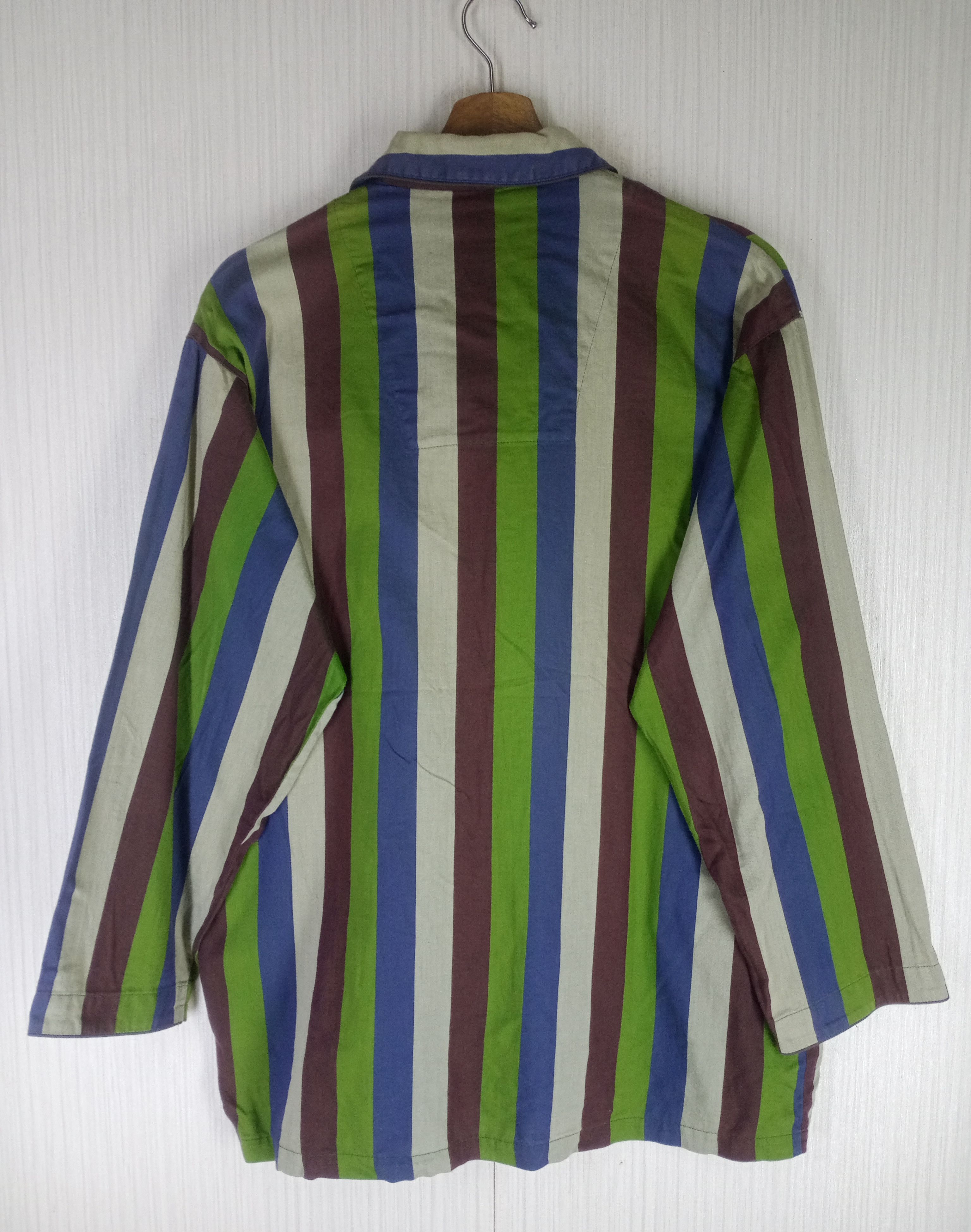 Yves Saint Laurent Rare Vintage Yves Saint Laurent YSL Stripe Pajamas Size US S / EU 44-46 / 1 - 7 Thumbnail