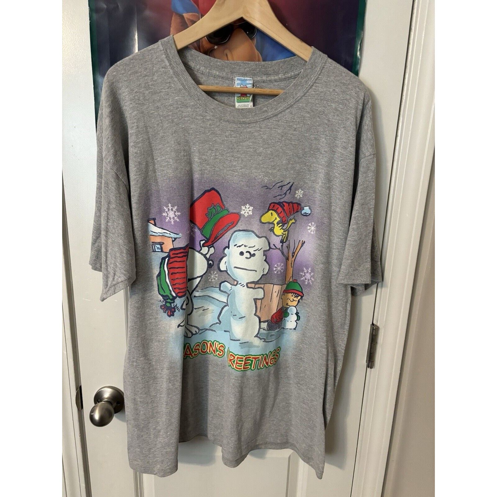 Other Vintage peanuts charlie brown seasons grey Shirt 90s Size XL Size US XL / EU 56 / 4 - 2 Thumbnail