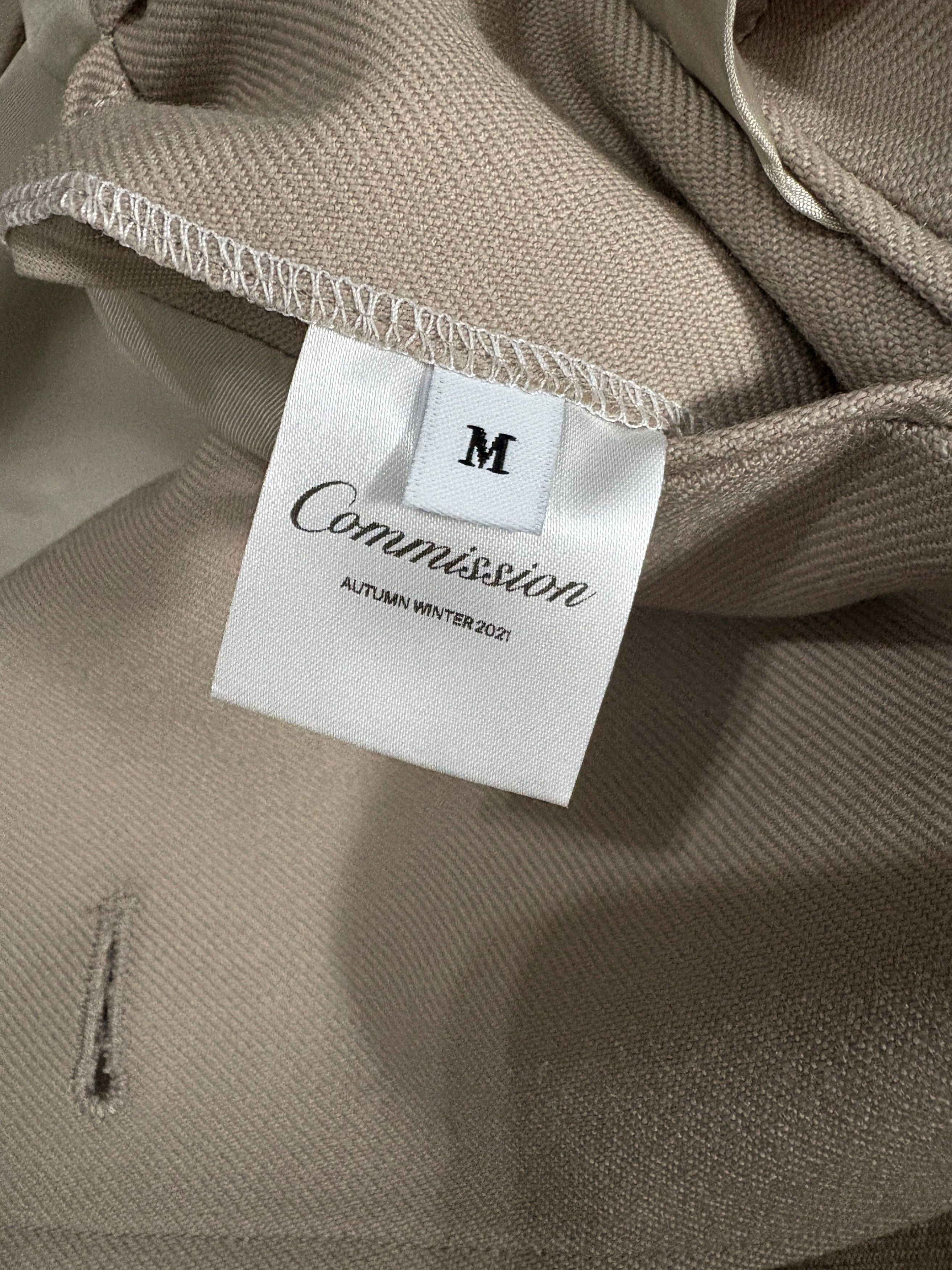 Commission Signature Flap Collar Long Coat Size US M / EU 48-50 / 2 - 8 Thumbnail