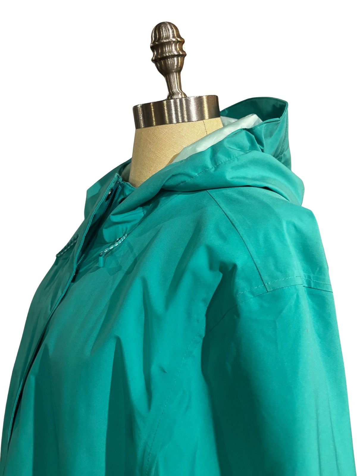Lands' End Women’s green windbreaker Jacket.wj0611 Size 3XL / US 20-22 - 4 Thumbnail
