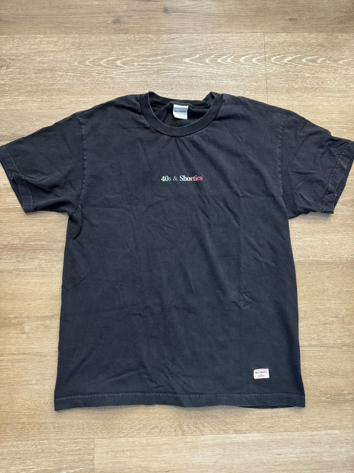 40's & Shorties 40s & Shorties Technicolor Logo Embroidered Tee Size US L / EU 52-54 / 3 - 5 Thumbnail