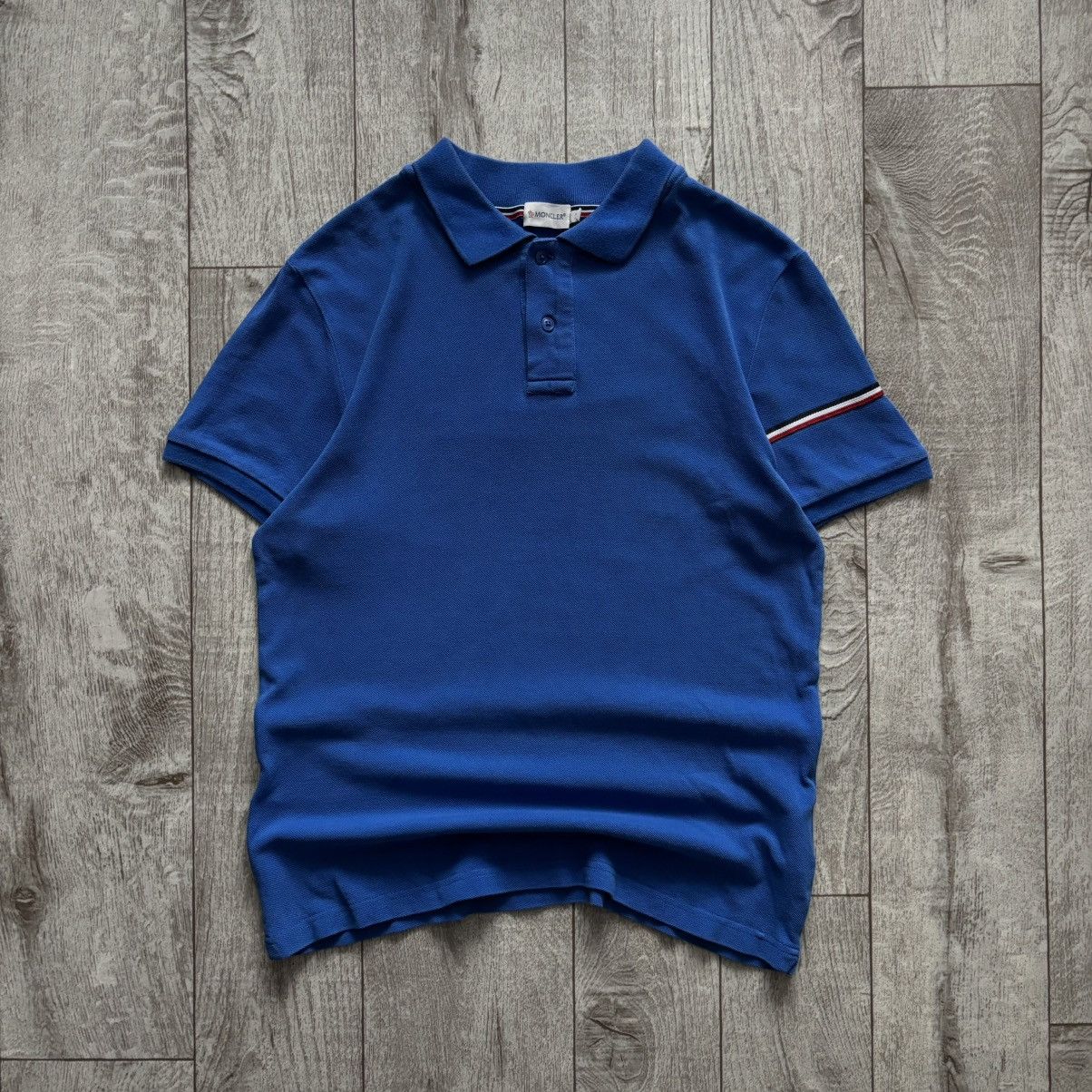 Moncler Moncler Manica Corta Logo Polo Size US M / EU 48-50 / 2 - 1 Thumbnail