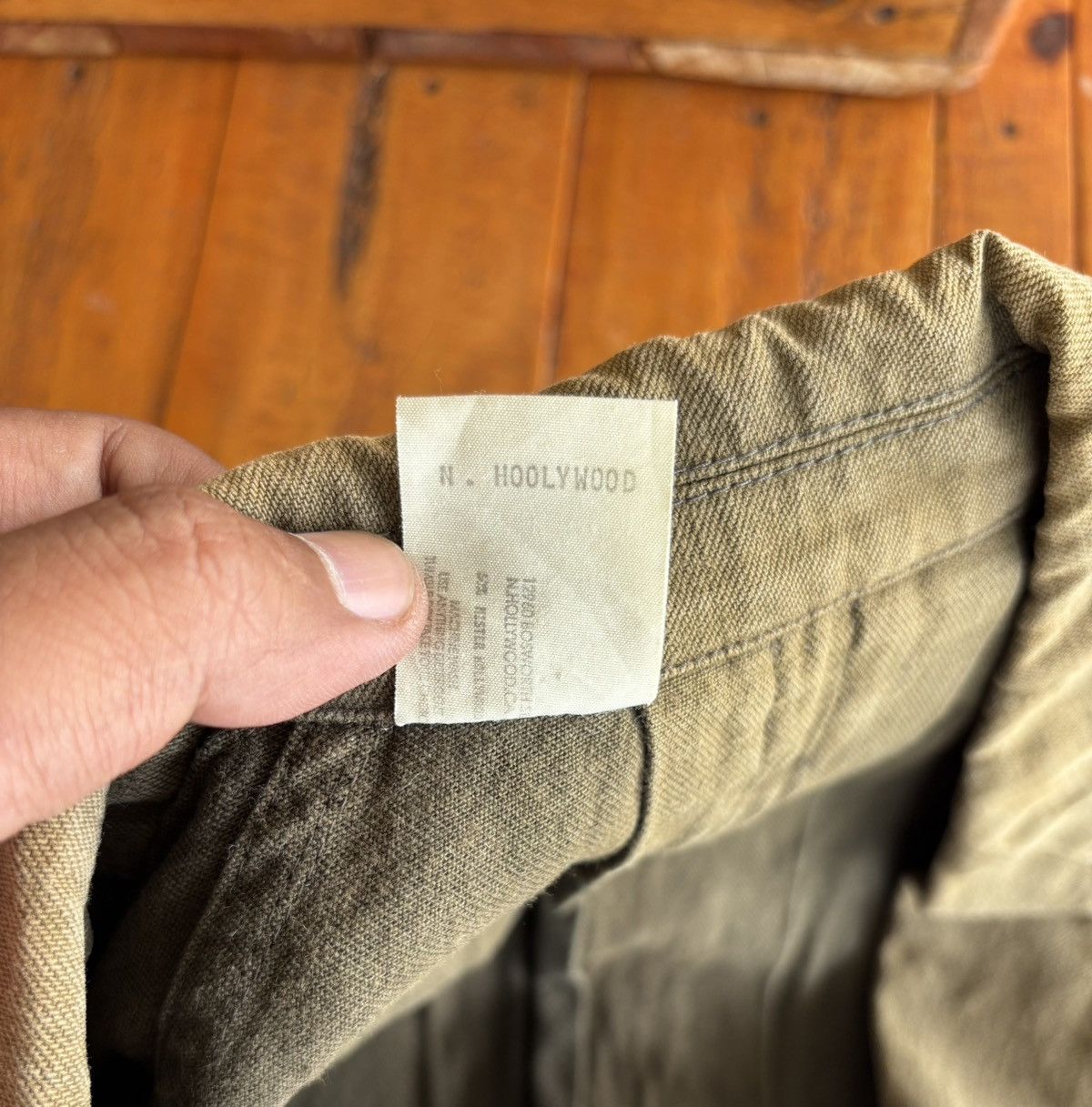 N.Hoolywood N. Hollywood Olive Jacket Size US S / EU 44-46 / 1 - 14 Thumbnail