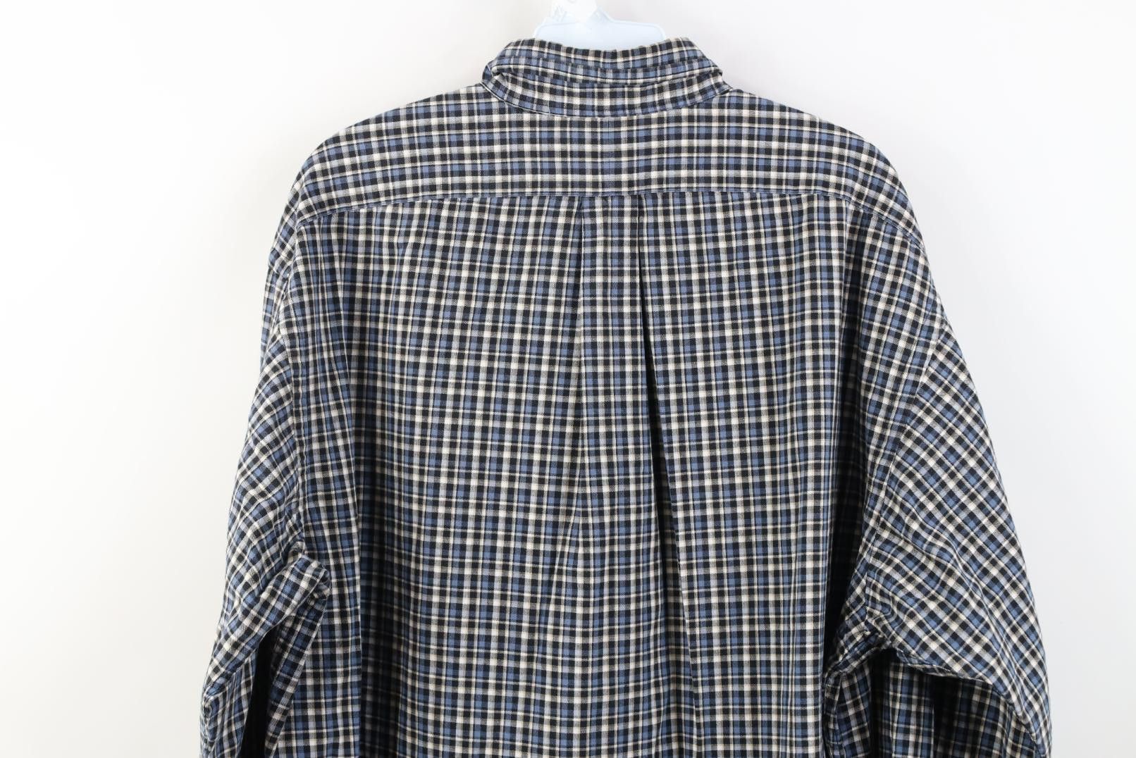 Polo Ralph Lauren Vintage 90s Ralph Lauren Big Shirt Baggy Collared Down Shirt Size US M / EU 48-50 / 2 - 12 Thumbnail