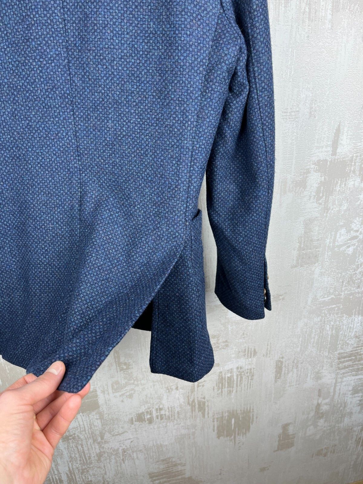 Designer SCALPERS Wool Blazer Jacket Size EUR 46 Navy Blue Size US S / EU 44-46 / 1 - 16 Thumbnail