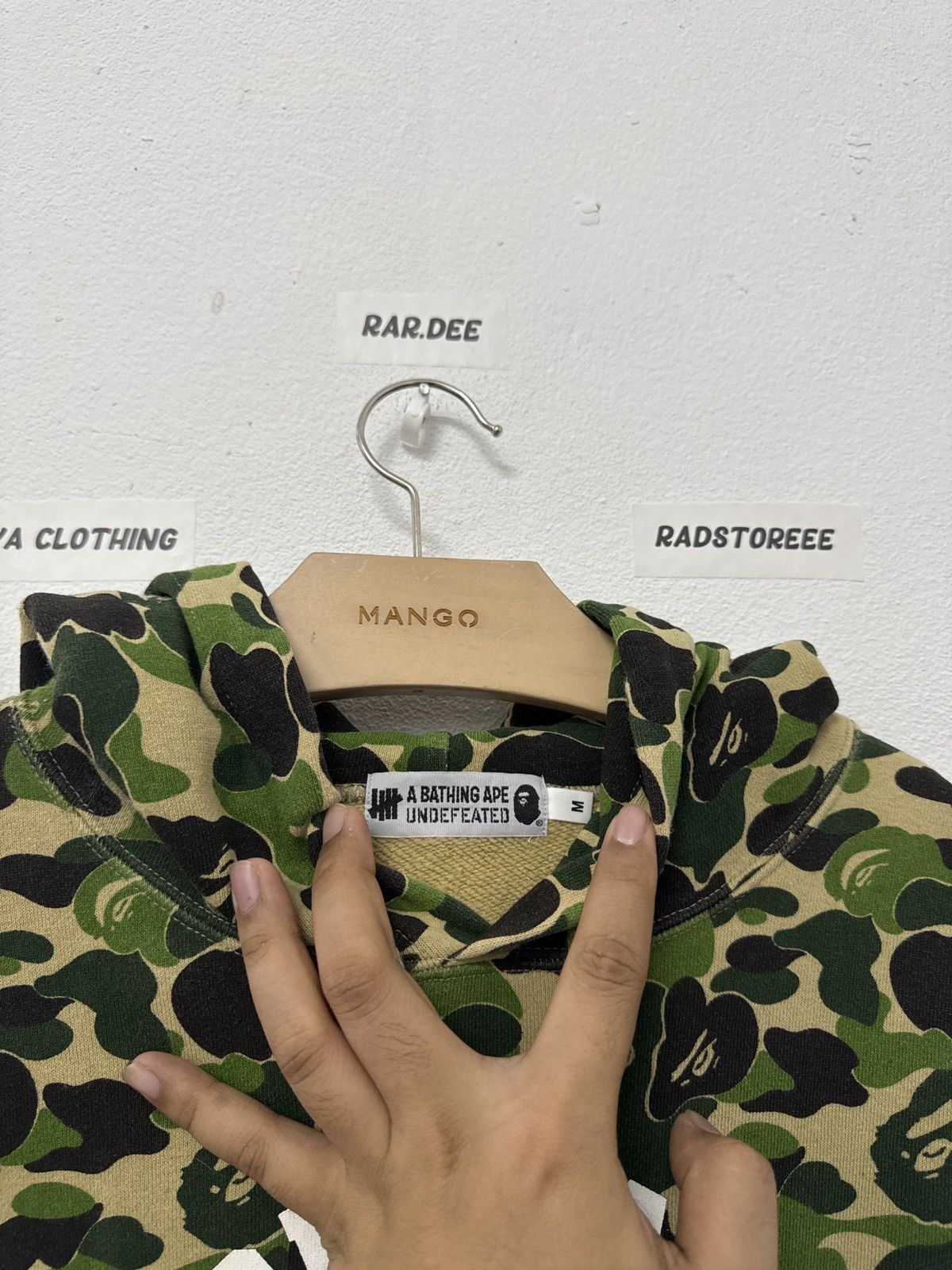 Bape × Undefeated Bape x Undefeated Camo Green Hoodie Size US M / EU 48-50 / 2 - 4 Thumbnail