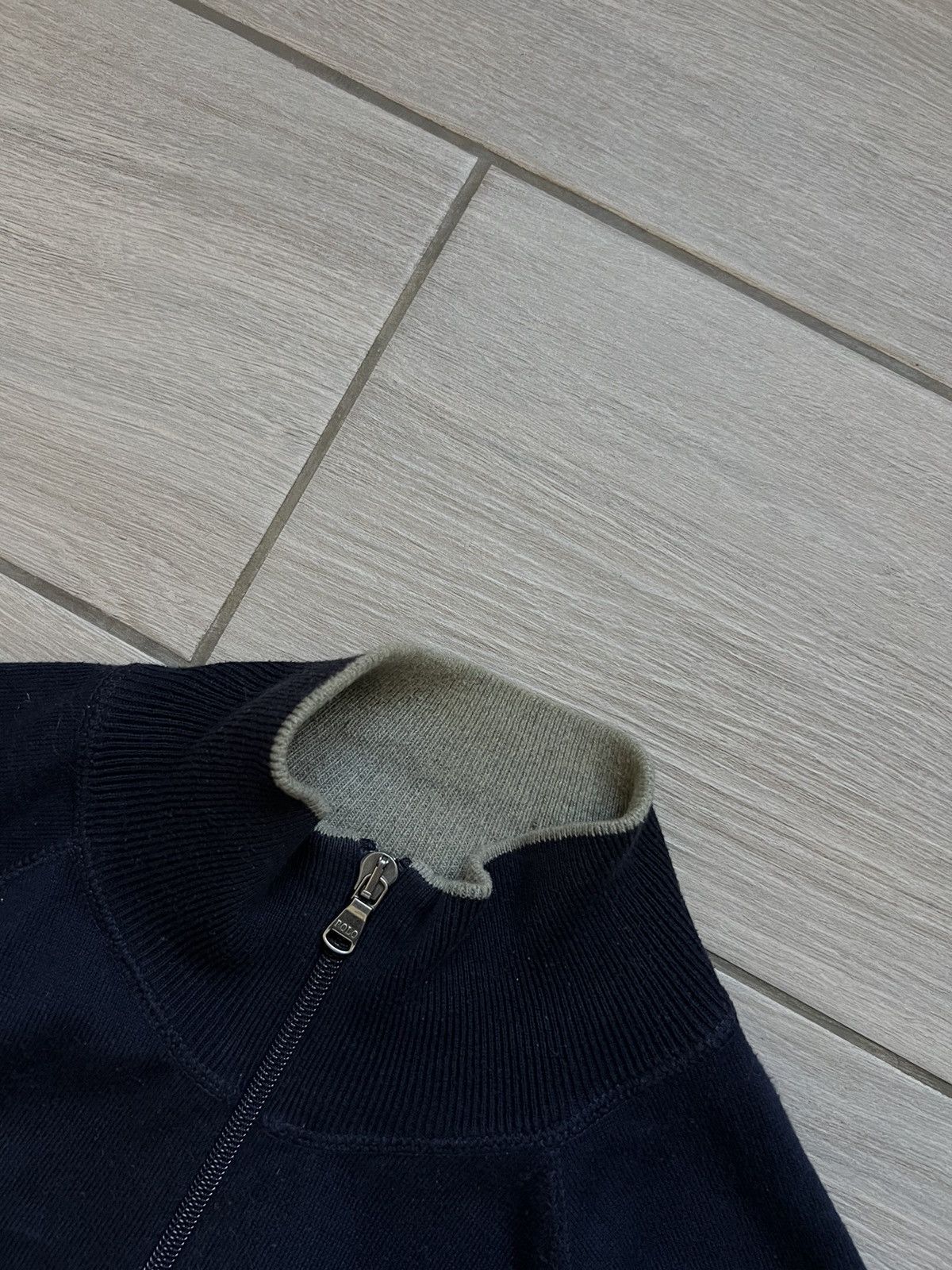 Other POLO Ralph Lauren Zip Up Vintage Sweatshirt 90s Mini Logo Size US S / EU 44-46 / 1 - 6 Thumbnail