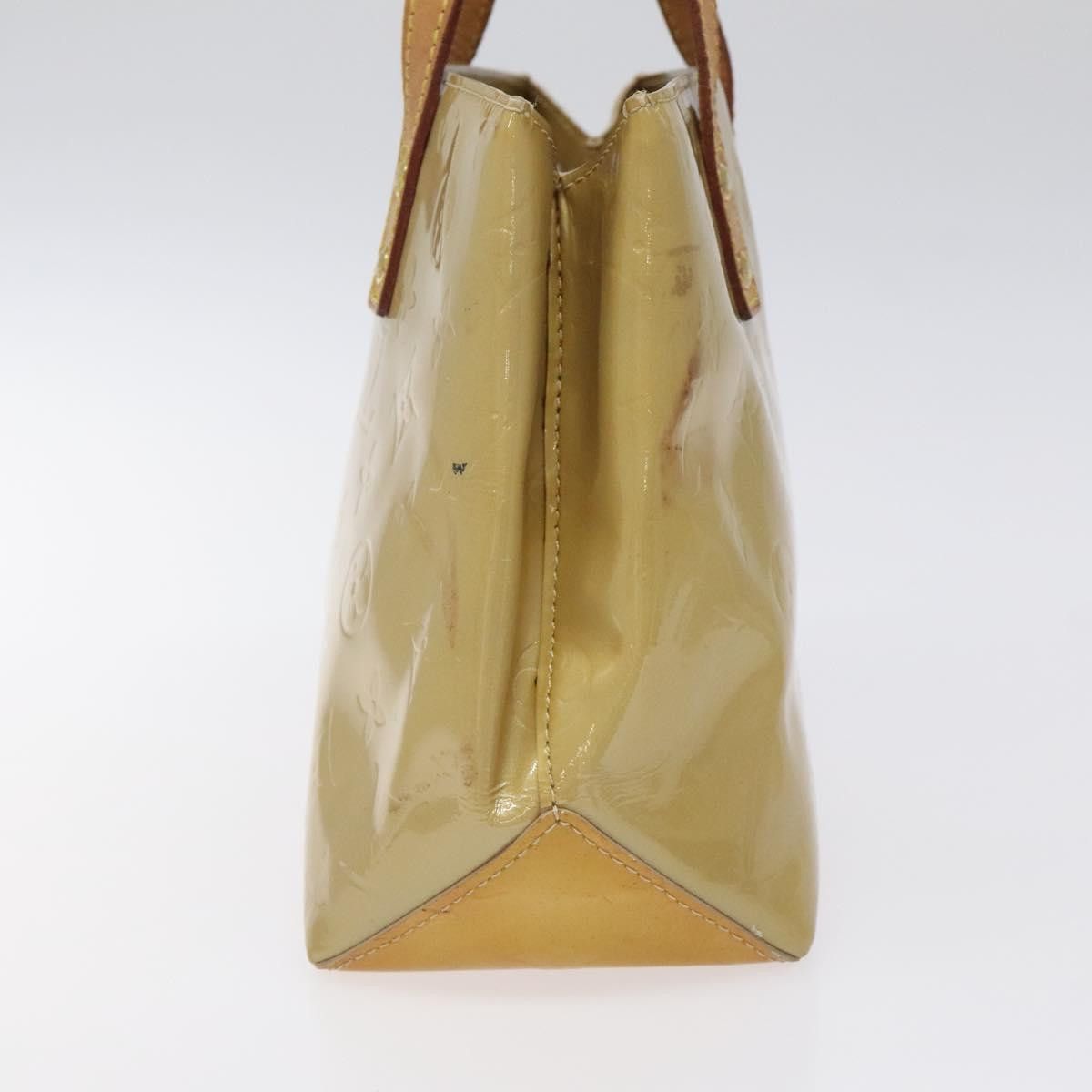 Louis Vuitton LOUIS VUITTON Monogram Vernis Reade PM Hand Bag Beige M91334 Size ONE SIZE - 5 Thumbnail