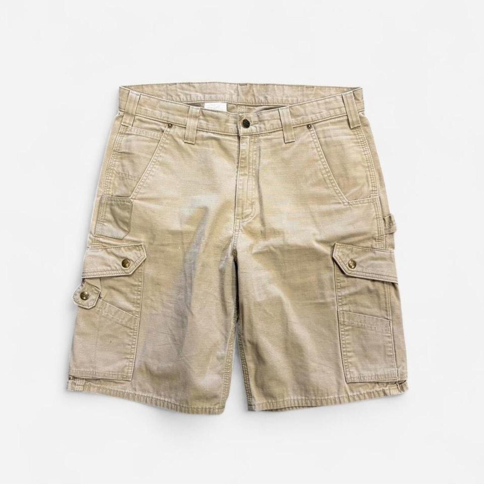 Carhartt Tan Carhartt Cargo Shorts Size US 34 / EU 50 - 3 Thumbnail
