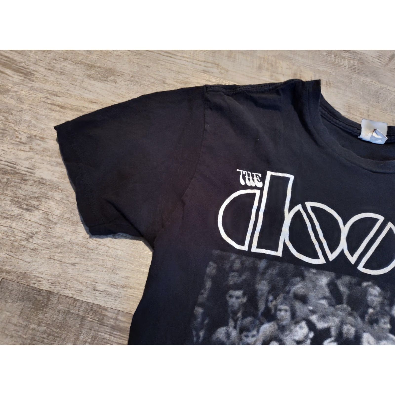 Vintage VINTAGE The Doors Band Shirt M Adult Medium Black Short Sleeve Crew Neck T-Shirt 60s 70s 80s Rock Mens Size US M / EU 48-50 / 2 - 5 Thumbnail