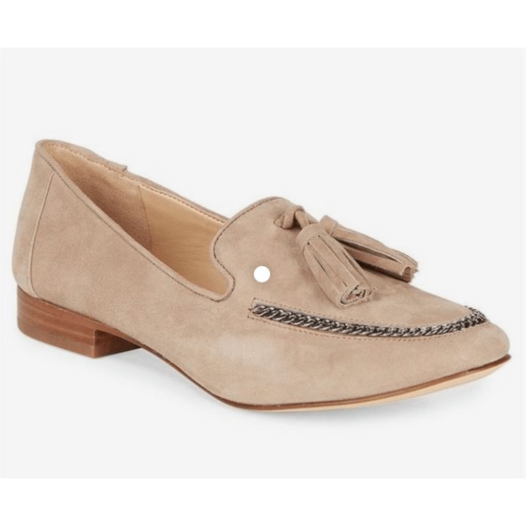 Karl Lagerfeld Karl Lagerfeld Paris Bari Leather Loafers Taupe Shoes, Size Size US 6 / IT 36 - 1 Thumbnail