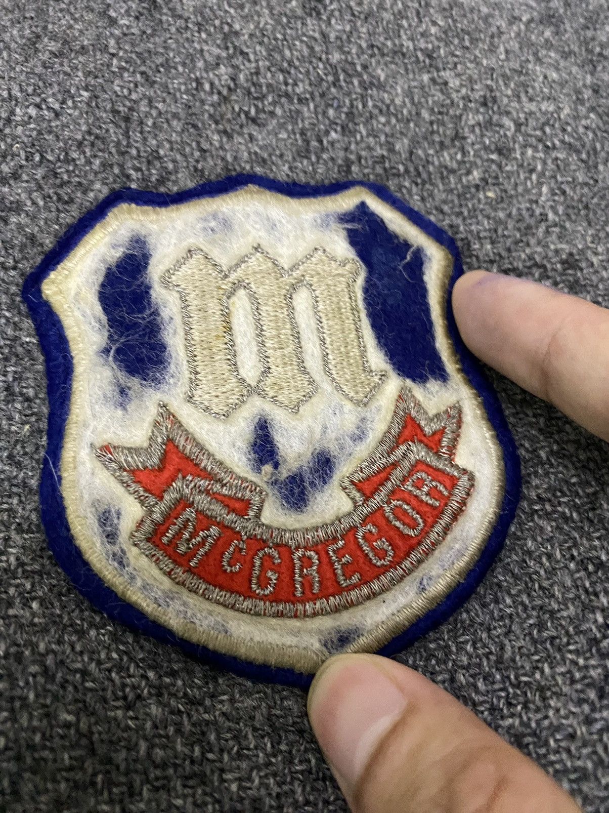 McGregor × Vintage Vintage McGregor letterman patches logo wool jacket Size US M / EU 48-50 / 2 - 8 Thumbnail