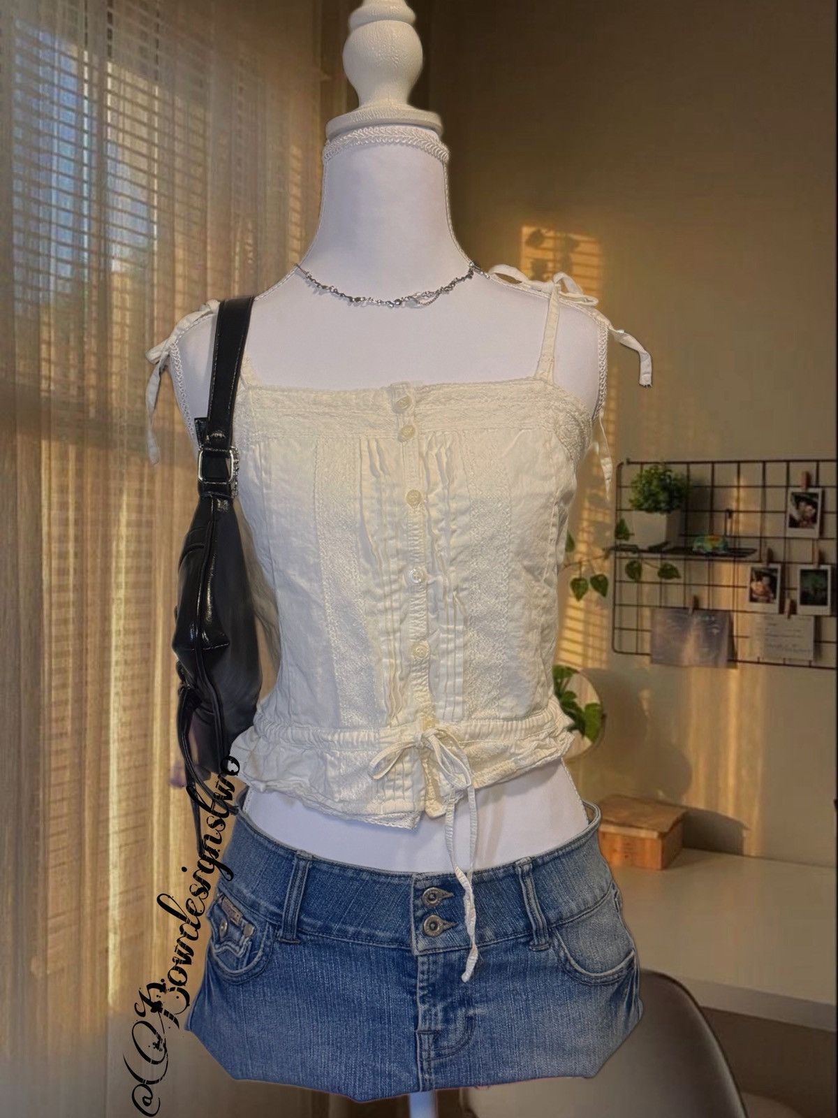 Other Creamy Baby doll white top Size M / US 6-8 / IT 42-44 - 2 Thumbnail