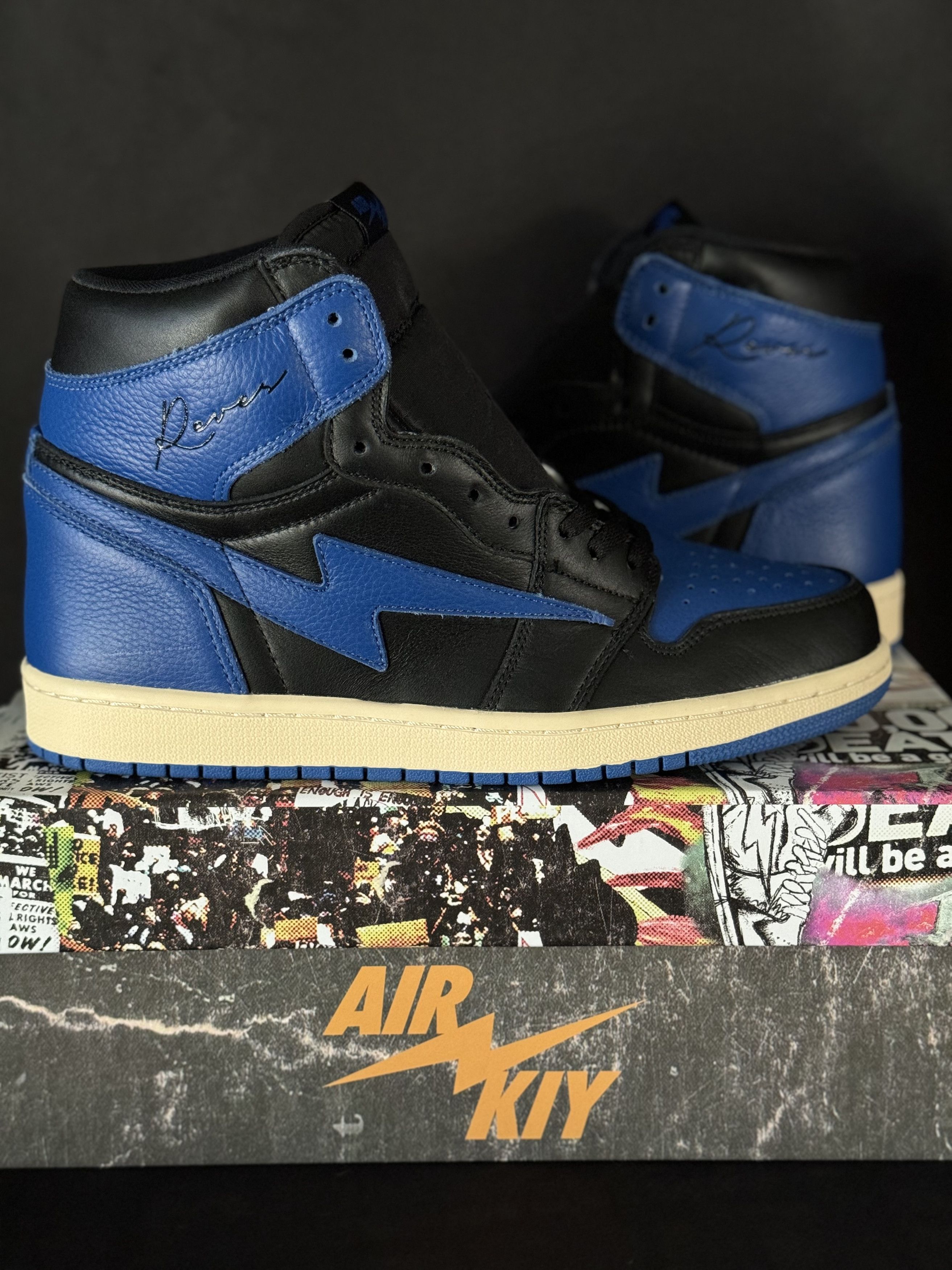 Reves Paris Reves Paris / Air Kiy ‘85 Hi “Royal” Size US 10 / EU 43 - 5 Thumbnail