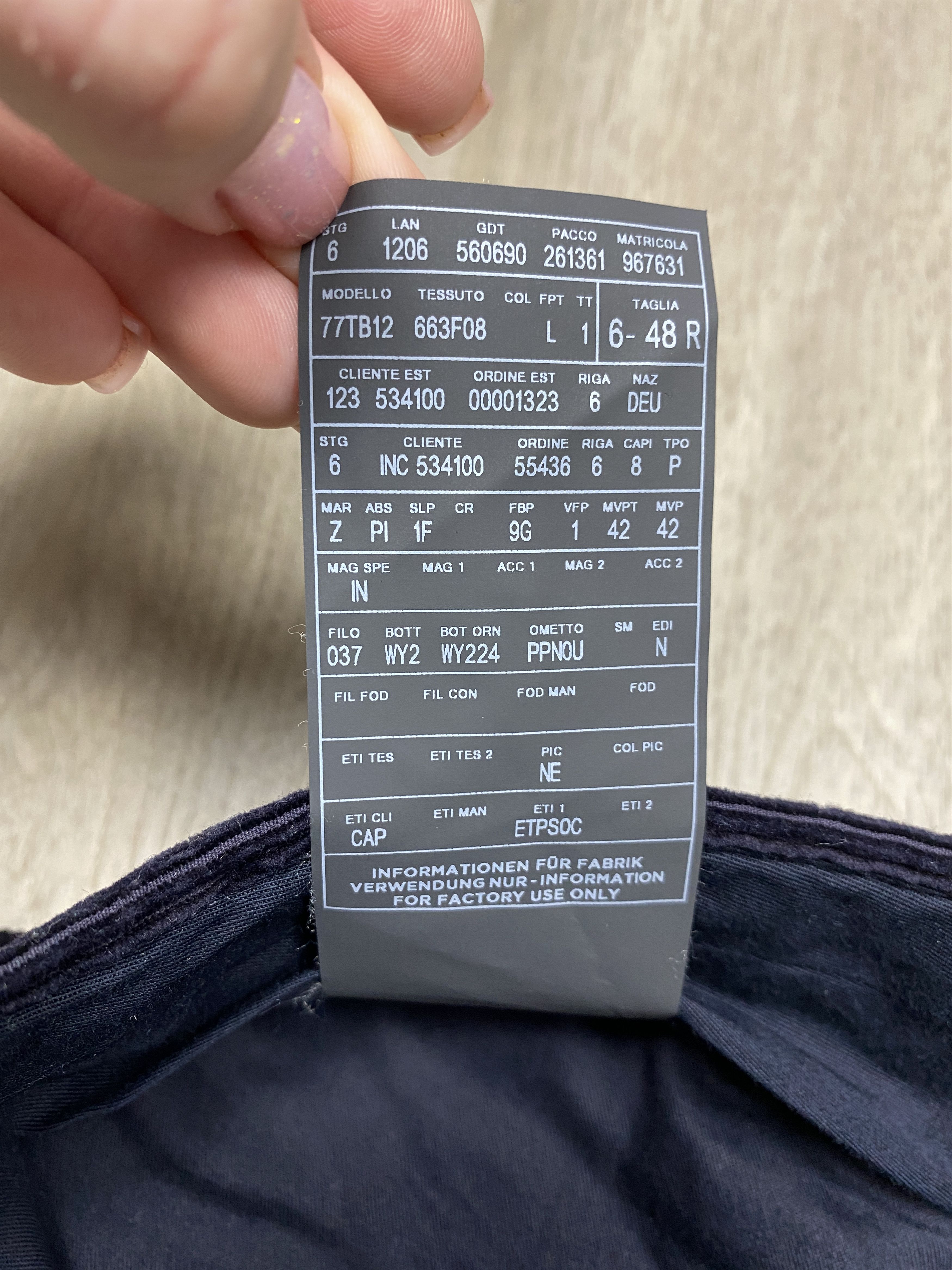 Ermenegildo Zegna Ermenegildo Zegna Vintage Mens Corduroy Cashco Pants Size US 32 / EU 48 - 4 Thumbnail