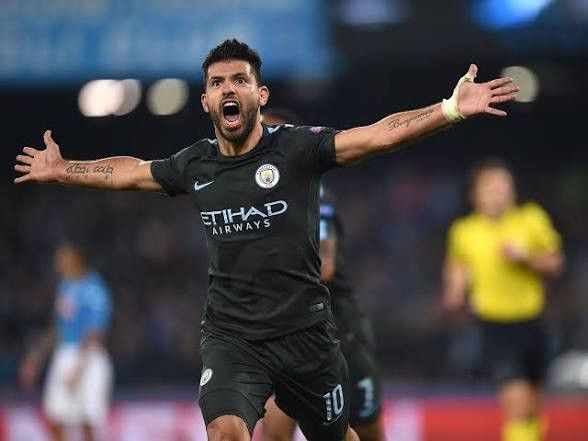 Nike Brand New Manchester City 2017-2018 Third Soccer Jersey Size US M / EU 48-50 / 2 - 3 Thumbnail