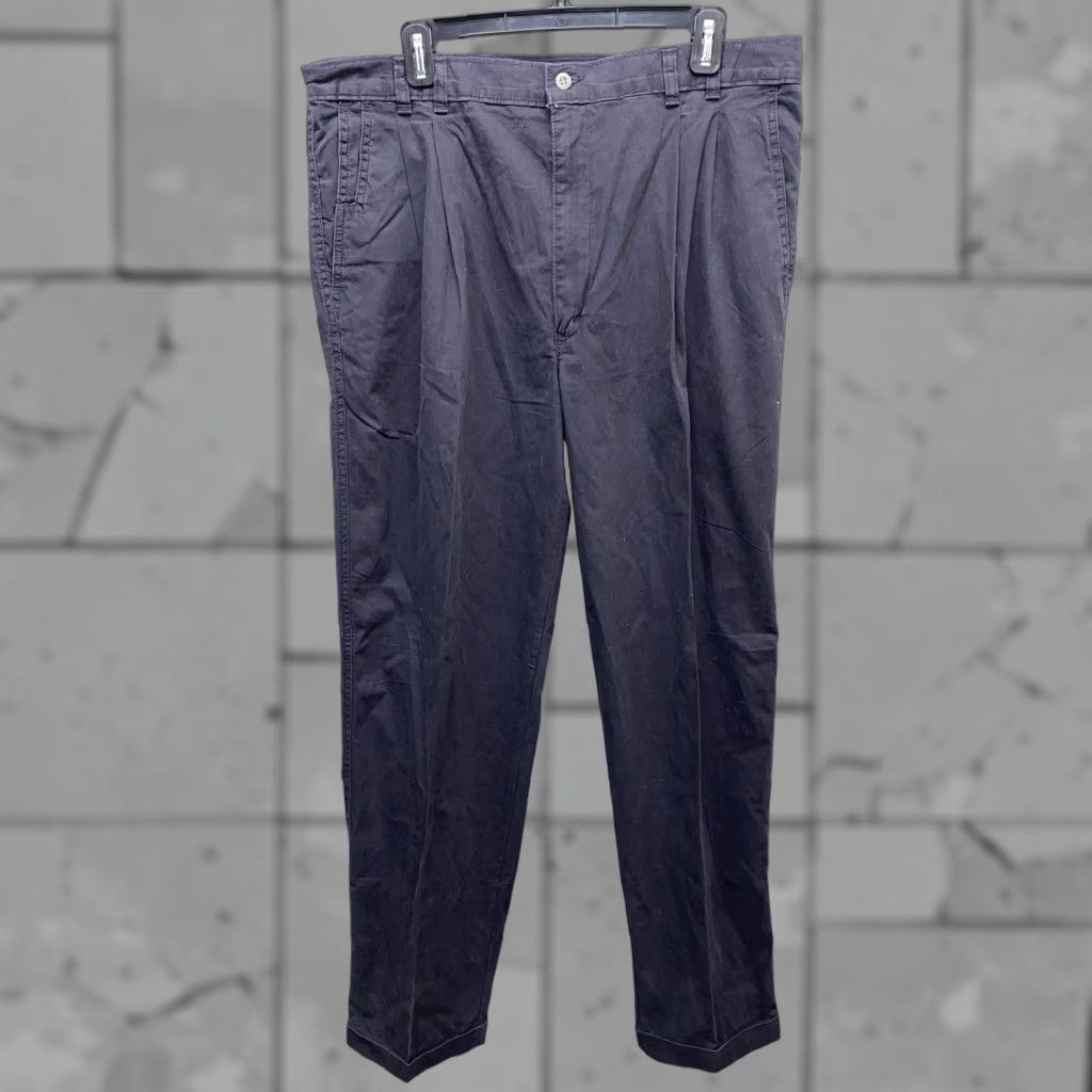 Dockers DOCKERS Casual Pants Black Zip Fly 38x34 Regular Mens Cotton Size US 38 / EU 54 - 1 Thumbnail