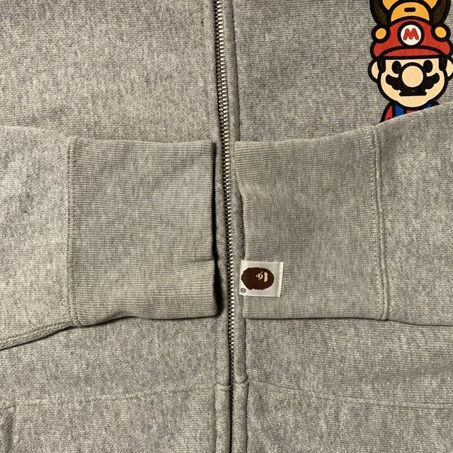 Bape BAPE × Nintendo Mario Milo Full Zip Hoodie a bathing ape Size US M / EU 48-50 / 2 - 7 Thumbnail