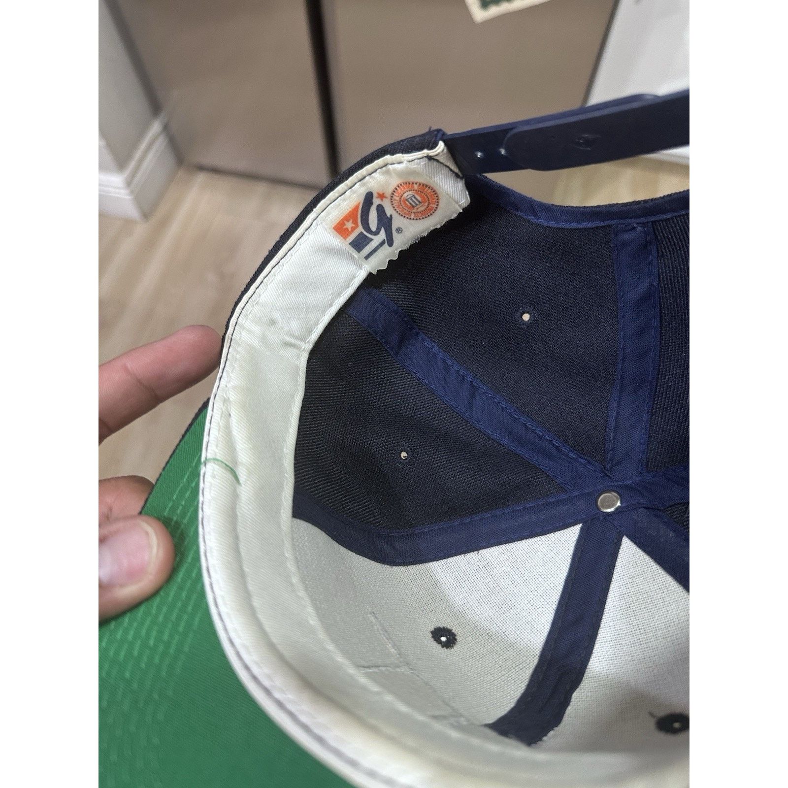 The Game Vtg Villanova Wildcats SnapBack Hat Split Bar The Game Wool Size ONE SIZE - 6 Thumbnail