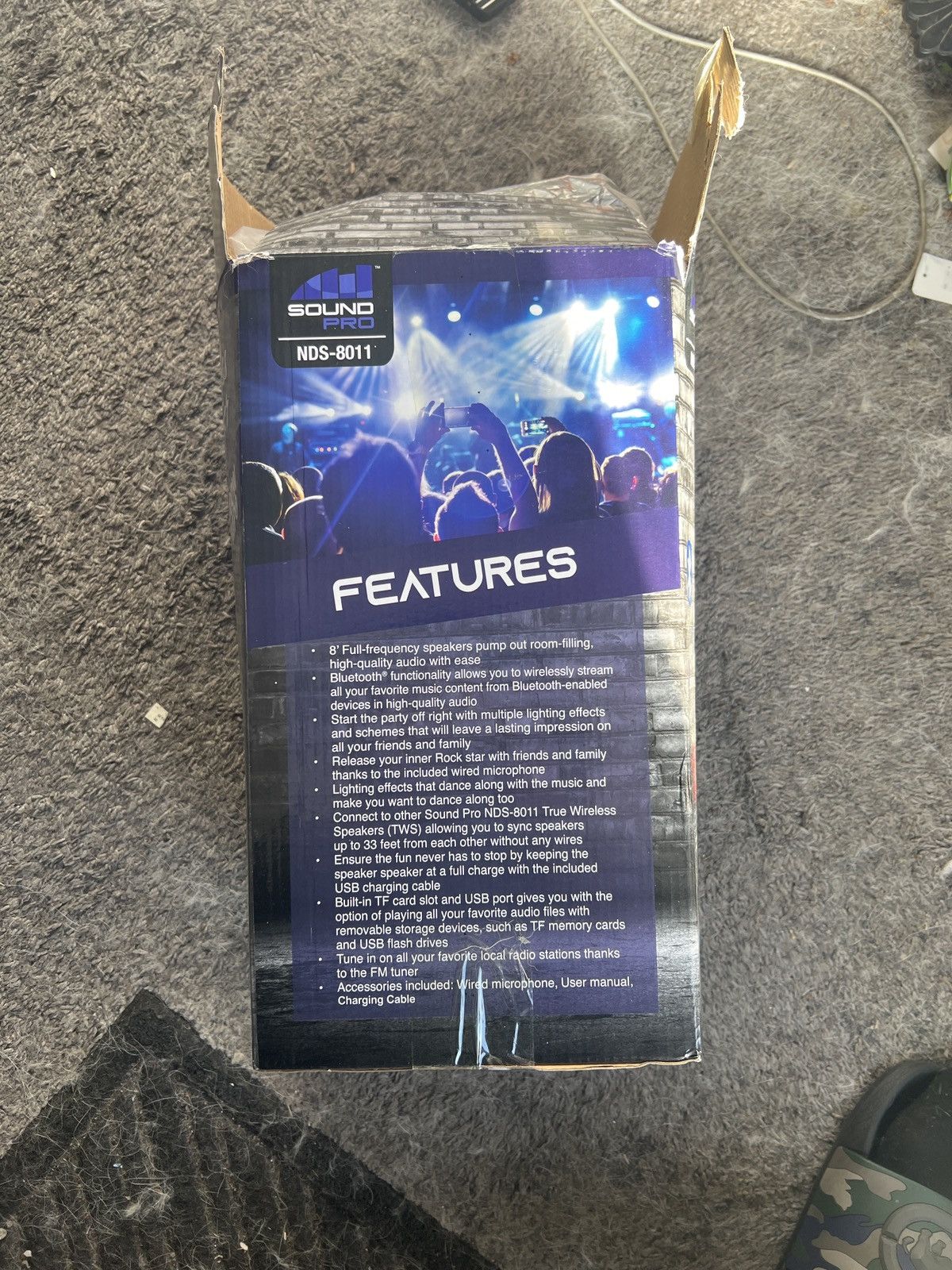 Hypebeast 2023 Naxa Sound Pro Portable Bluetooth Party Speaker Size ONE SIZE - 3 Thumbnail