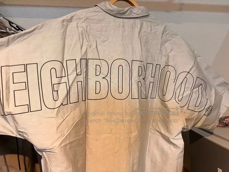 Neighborhood Neighborhood Large Logo Short Sleeve Shirt Size US L / EU 52-54 / 3 - 4 Thumbnail