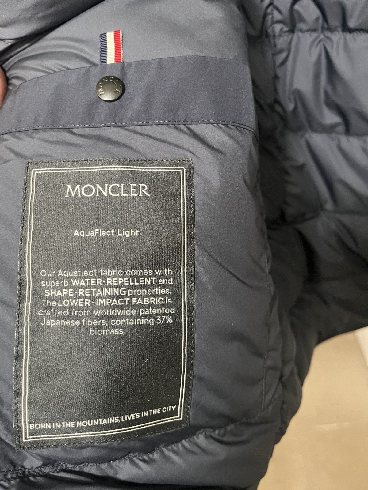 Moncler Moncler Men’s Navy Brieuc Jacket Sz 5 Size US XL / EU 56 / 4 - 6 Thumbnail