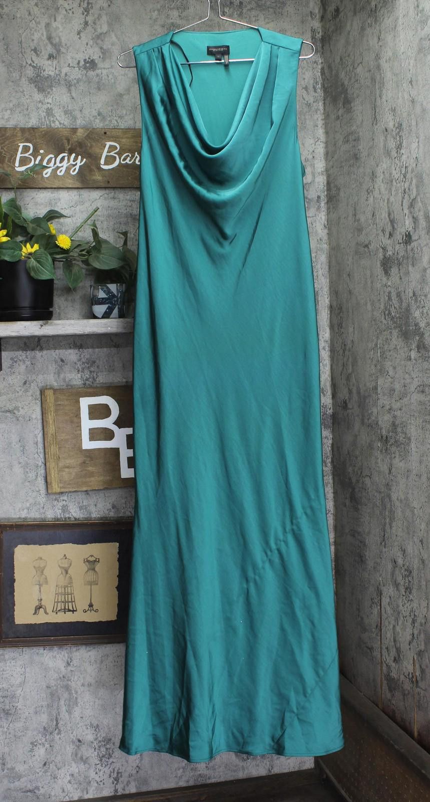 Donna Karan Donna Karan Slip Gown Dress Evening Ka5b12p3 Lawn Green 16 |  Grailed
