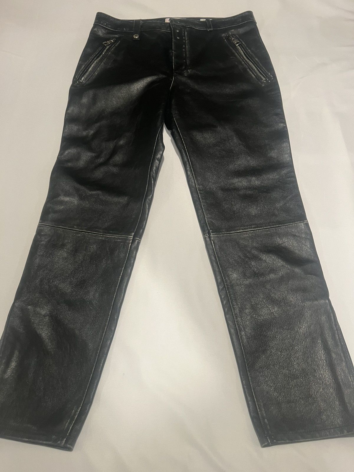Alexander McQueen Alexander McQueen biker leather pants. 50/34. $5600 Size US 34 / EU 50 - 11 Thumbnail