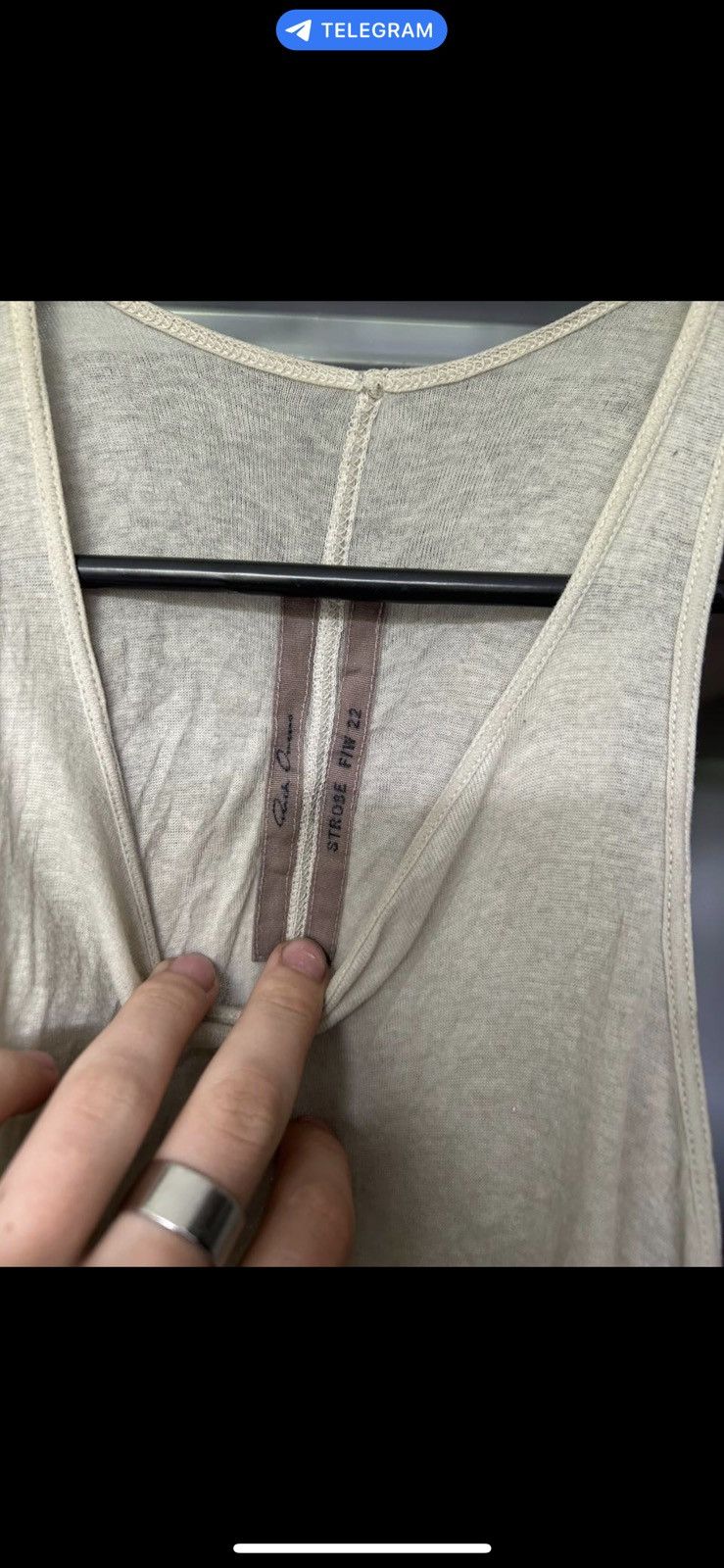 Rick Owens Rick owens top ss17 Size US L / EU 52-54 / 3 - 11 Thumbnail