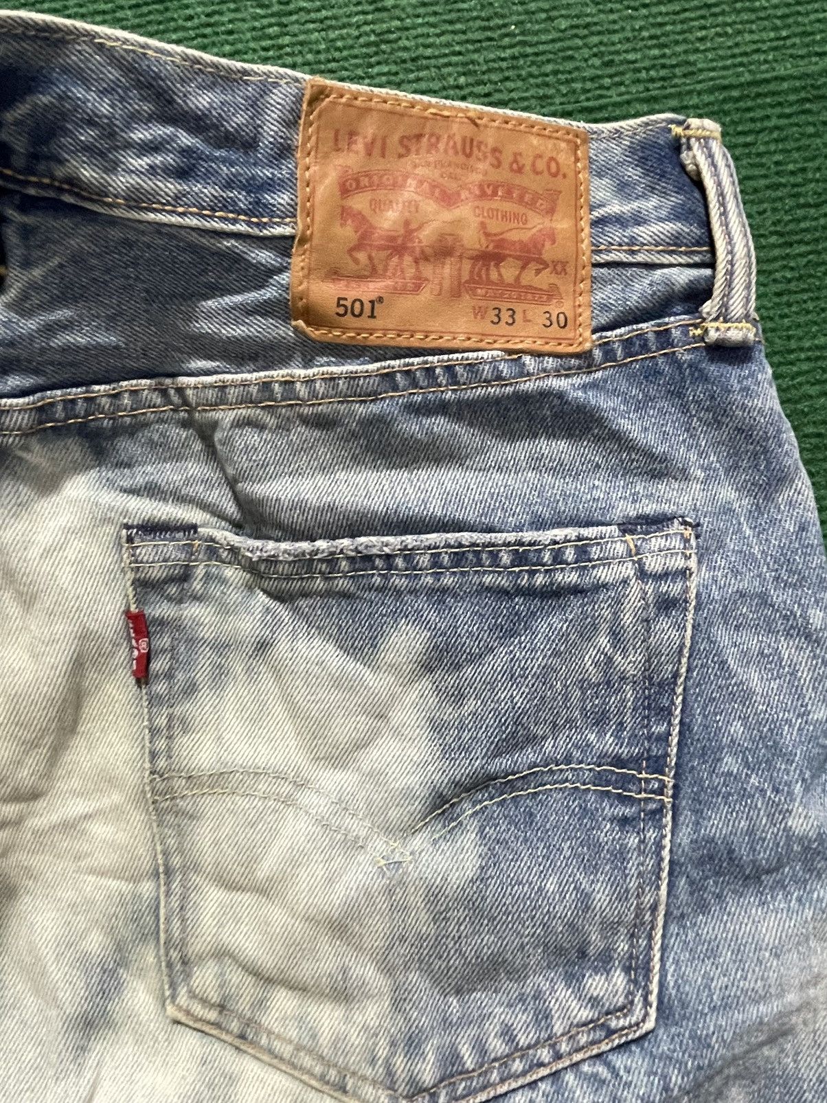 Levi's Rare Levis 501 Distressed Jeans Size US 33 - 6 Thumbnail