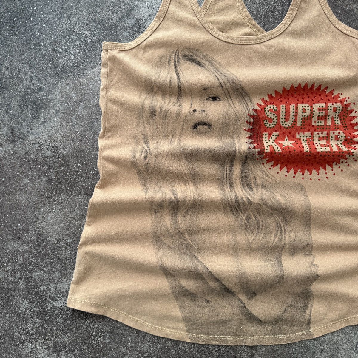 Hysteric Glamour Amazing Vintage Sexy Girl Printed Y2K Glam Tank Top Size L / US 10 / IT 46 - 4 Thumbnail