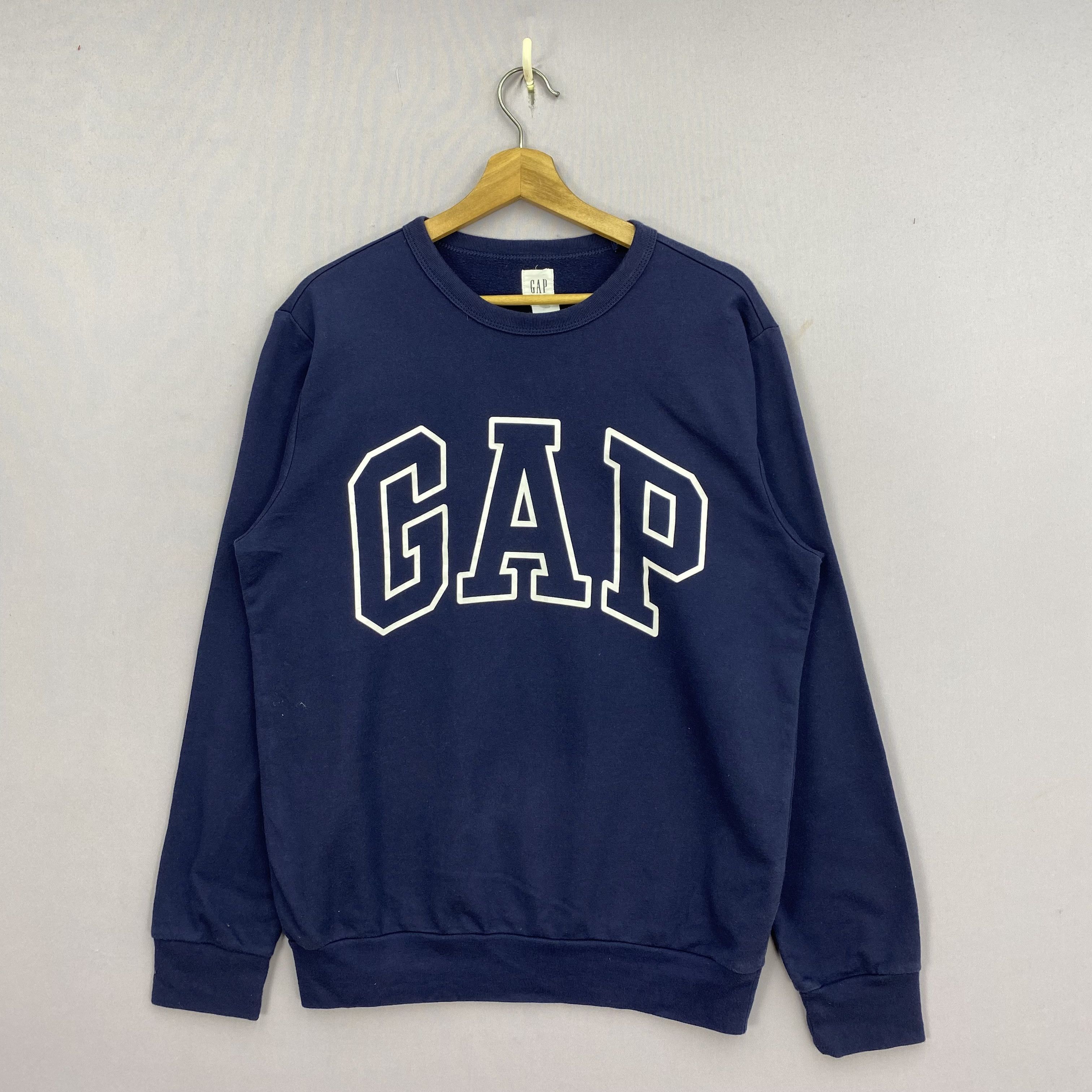 Gap Vintage Y2K Gap Sweater Spellout Sweatshirt Jumper Size US M / EU 48-50 / 2 - 1 Thumbnail