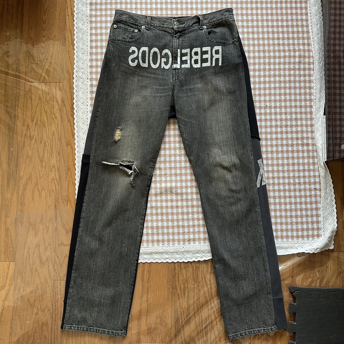 Jun Takahashi × Undercover Undercover AW02 REBELGODS Hybrid Denim