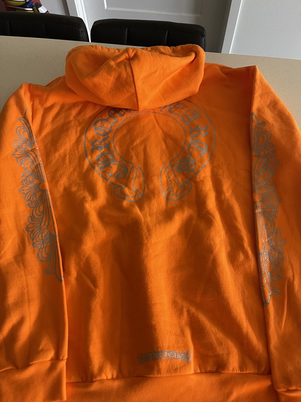 Chrome Hearts Chrome Hearts Horseshoe Floral Hoodie Size US XL / EU 56 / 4 - 7 Thumbnail