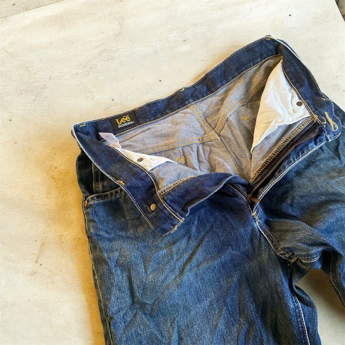 If Six Was Nine Distressed Mr Lee Rider GRIPPER ZIPPER Size US 30 / EU 46 - 4 Thumbnail