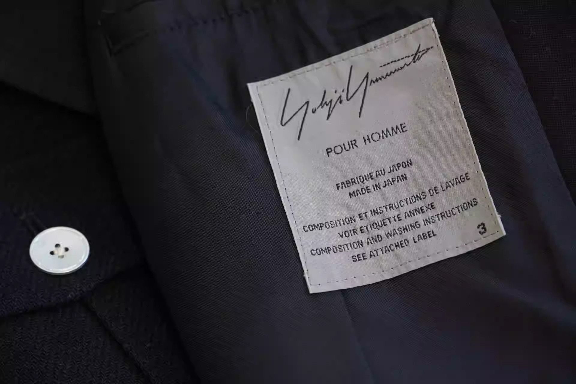 Yohji Yamamoto Yohji Yamamoto Silver Buckle Multi-pocket Sheepney Jacket-2 Size US L / EU 52-54 / 3 - 2 Thumbnail
