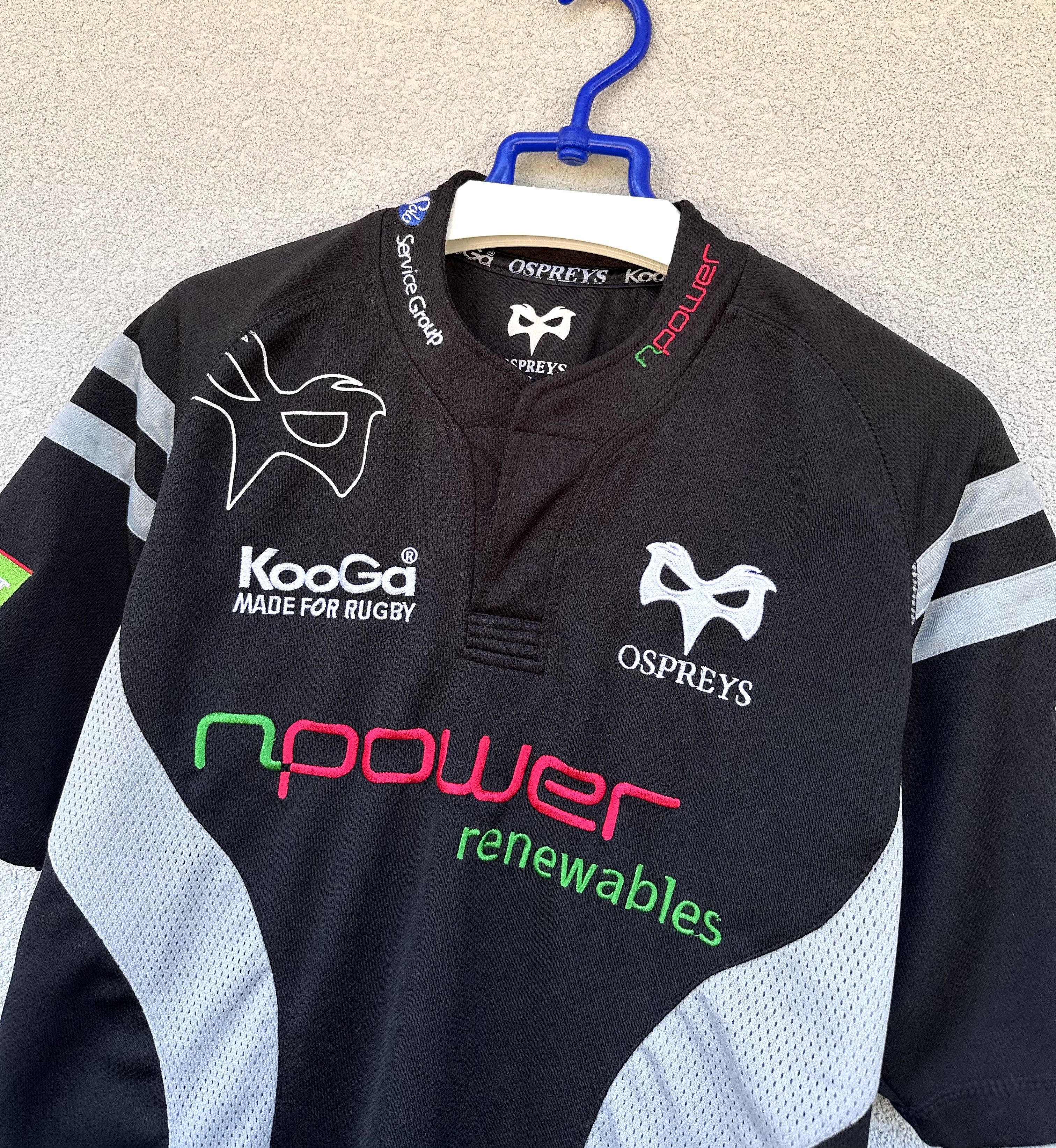 Other Vintage Kooga Rugby Ospreys jersey tee Size US M / EU 48-50 / 2 - 2 Thumbnail