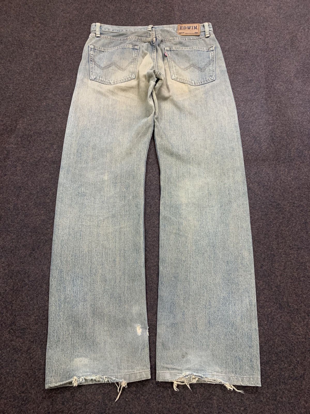 Edwin DISTRESSED EDWIN 443 LIKE IF SIX WASH NINE. Size US 32 / EU 48 - 2 Thumbnail