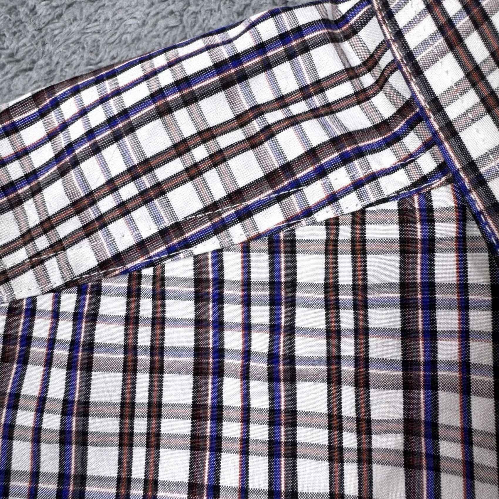 Ariat Ariat Pro Series Shirt Men's 2XL XXL Adel Plaid Workwear Utility Wicking UPF Size US XXL / EU 58 / 5 - 2 Thumbnail
