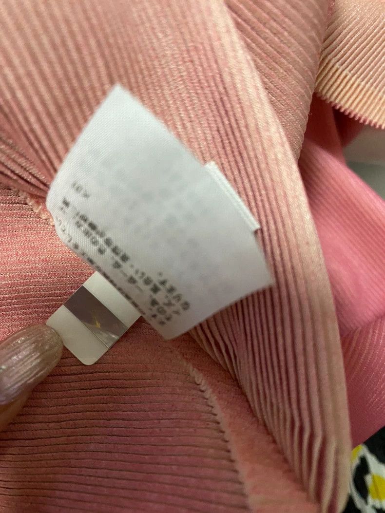 Issey Miyake issey miyake size:one size Red short-sleeved shirt 2506-Ne Size XXS / US 00 / IT 34 - 3 Thumbnail
