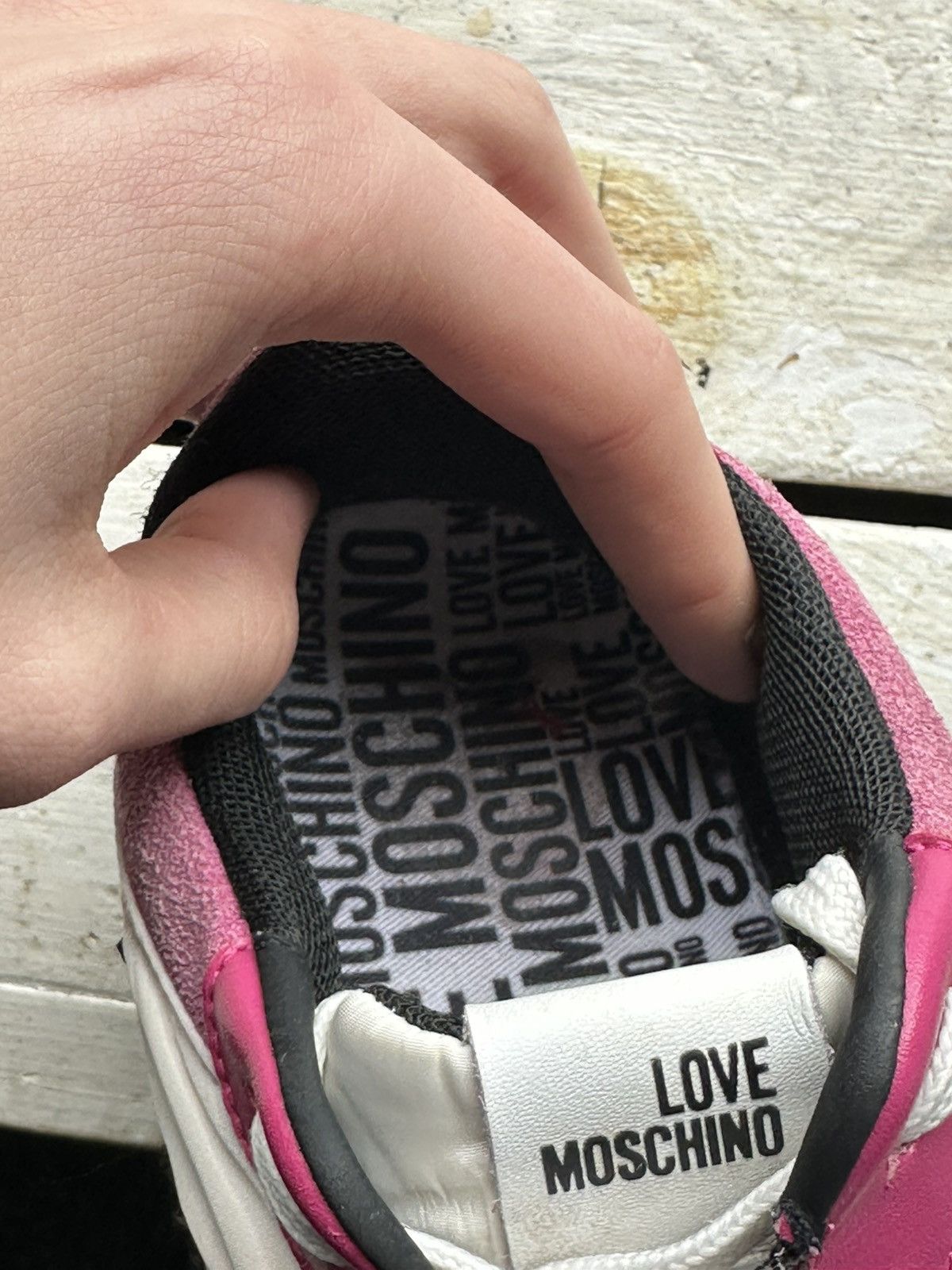 Love Moschino × Moschino 🚨Y2K love Moschino Low Sneakers multicolor sport dolce Size US 8 / IT 38 - 9 Thumbnail