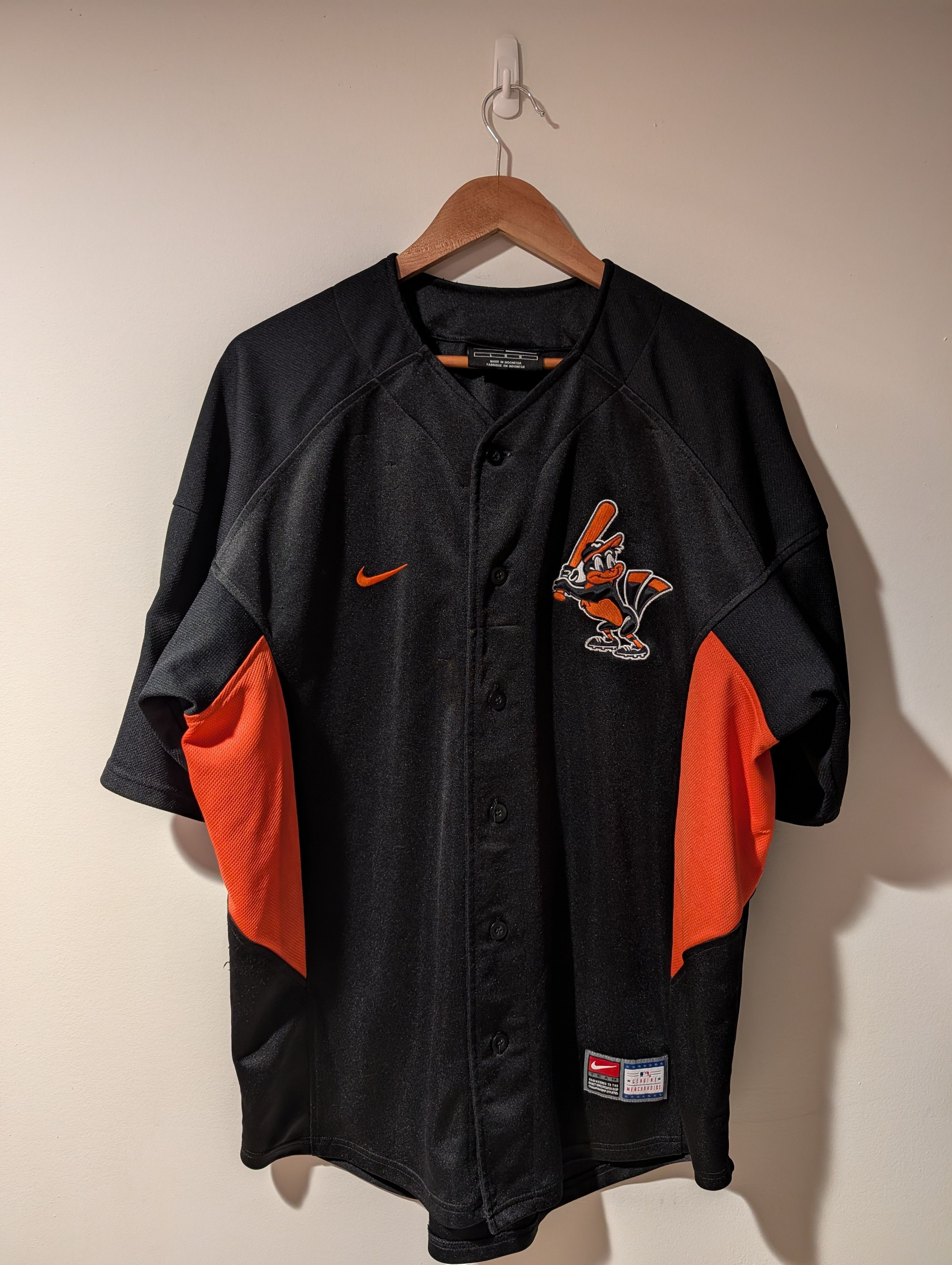 Nike Vintage Y2K Baltimore Orioles Nike Large Baseball Jersey Size US L / EU 52-54 / 3 - 1 Thumbnail