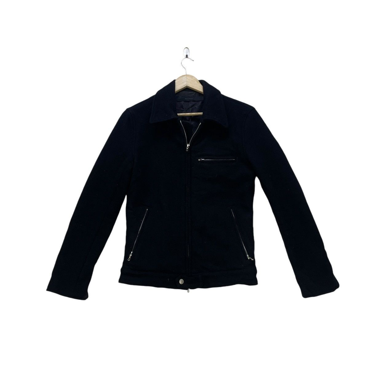 Japanese Brand Japanese Brand Back One Biker Jacket Style Cafe Racer Size US S / EU 44-46 / 1 - 1 Thumbnail