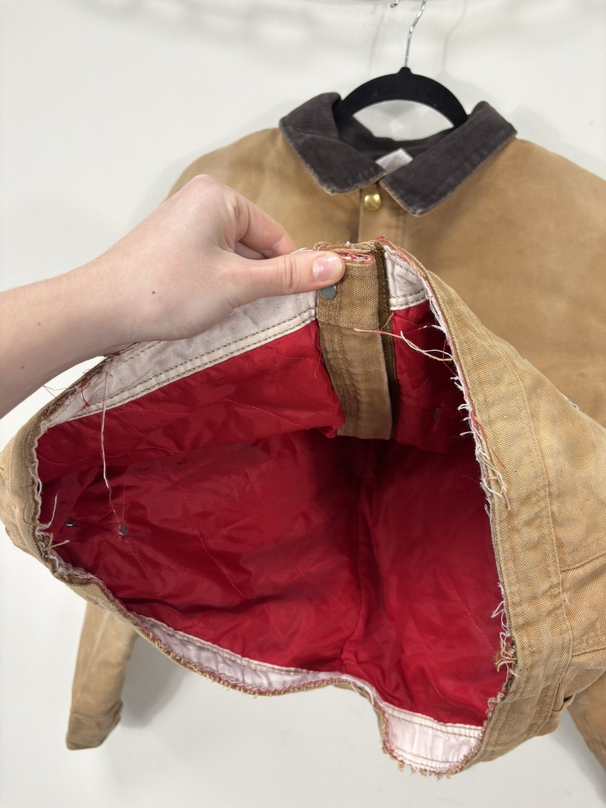 Carhartt Vintage Carhartt 1990s Made In USA Work Boxy Cropped Jacket Size US M / EU 48-50 / 2 - 12 Thumbnail