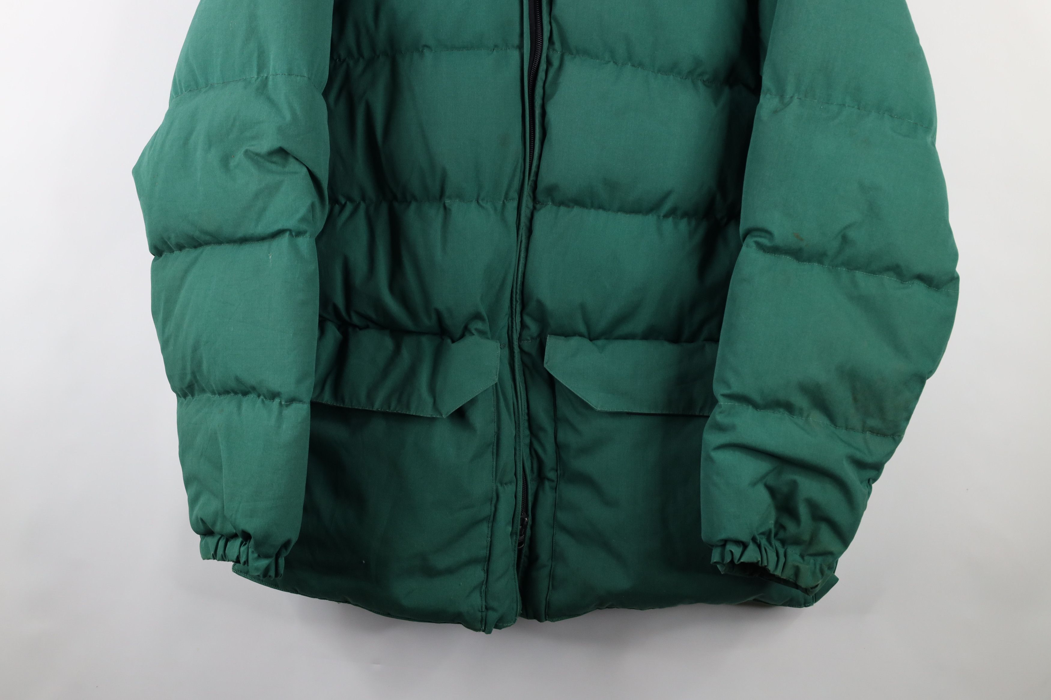 Holubar Vintage 70s Holubar Down Winter Puffer Jacket Green USA Size US L / EU 52-54 / 3 - 3 Thumbnail